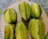 A picture of step 1 of Star Fruits/ Karambola Khatta Meetha Recipe.