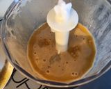 Une image de l'étape 4 de Sauce salade fruitée pêche, figue et cidre à la moutarde de Bourgogne.