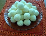 Pas rețetă Bomboane Raffaello de casă 🩷🙈 6 fotografie