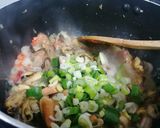 Foto del paso 1 de la receta: Arroz con choritos y camarones