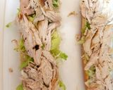 A picture of step 2 of My Roast Chicken Sandwich. 🌞.