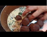 কোপতা ইন চীজি স্পিনাচ গ্ৰেভি রেসিপি ধাপ - 3 ছবি