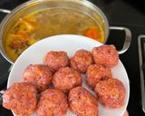 Hình bước làm 6 của món Bún riêu cua đồng