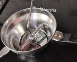 A picture of step 12 of Puranpoli.