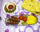 عکس مرحله 1 از دستور کوفته کباب ترکی 😋