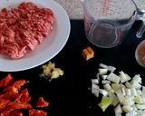 A picture of step 1 of My Minced Pork Taco Soup 😃.