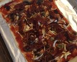 A picture of step 5 of Quick Vegan Pizza.