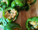 A picture of step 3 of Stuffed Capsicum.
