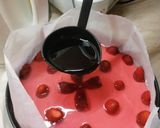 Φωτογραφία βήματος 3 της συνταγής Strawberry cheesecake με ζελέ