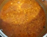 A picture of step 4 of Dal Curry.