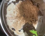 A picture of step 1 of Choco walnut Truffle.