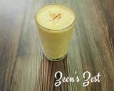 A picture of step 4 of Peach Saffron Lassi.
