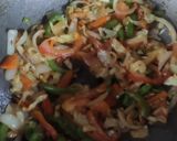 A picture of step 4 of Mix veg momos.
