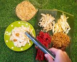 Hình bước làm 9 của món Xôi Mặn