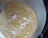A picture of step 18 of Matar paneer with lacha pratha.