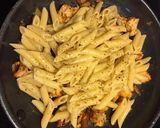 A picture of step 4 of Penne pasta.
