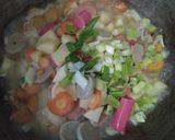 Foto langkah ke 3 dari resep Soup Bola udang 💞.