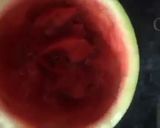 A picture of step 1 of Watermelon juice.