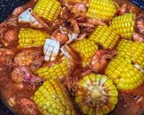 Foto langkah ke 5 dari resep Cumi Udang Saus Padang.