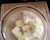 A picture of step 3 of Creamy Palak paneer.