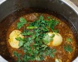 A picture of step 5 of Egg Biryani.