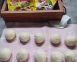 Foto langkah ke 4 dari resep Bakpao No Mixer (Bakpao Isi Selai Cokelat).