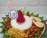 Cara Membuat Tumpeng Mini Merah Putih 4