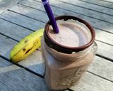 A picture of step 2 of Chunky monkey banana smoothie.