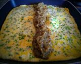 Foto del paso 6 de la receta: Omelette con centro de dips de Berenjena y semillas de sésamo!