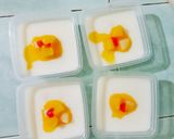 Foto langkah ke 5 dari resep Puding Fruity Coconut Delight.