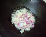 A picture of step 3 of Moong dal.