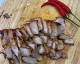 Hình bước làm 2 của món Thịt ba chỉ cháy cạnh