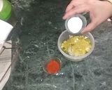 A picture of step 3 of Wrapped Chilli Bites.