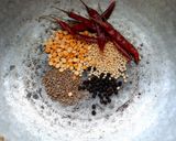 A picture of step 1 of Ellu sadam/ sesame rice in 15 minutes.