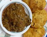 A picture of step 15 of Bitter Gourd Curry.