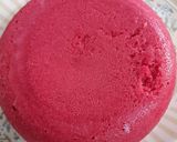 A picture of step 5 of Eggless Microwave Red Velvet Cake.