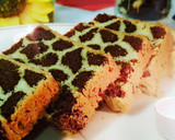 A picture of step 8 of Leopard print Bread.
