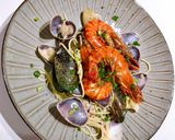 Hình bước làm 4 của món SEAFOOD PASTA(MÌ Ý HẢI SẢN)