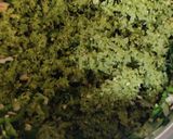 A picture of step 2 of Coconut coriander chutney.