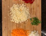 A picture of step 1 of Mini Mughlai Paratha.