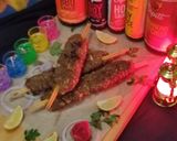 A picture of step 8 of Turkish adana kabab 😍🇹🇷.