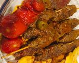 عکس مرحله 2 از دستور کباب چوبی 🥰