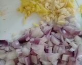 A picture of step 2 of Tawa Qeema.