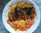 Foto langkah ke 5 dari resep Bihun Creamy Katsu.
