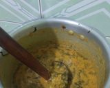 A picture of step 6 of Dal palak.