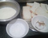 A picture of step 1 of Shahi tukra.