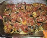 صورة لخطوة 2 من وصفة غرتان باذنجان و بطاطا يشهي