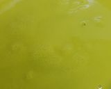 Gambar langkah 4 resipi Puding Mangga Thai.