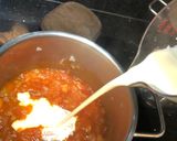 Hình bước làm 7 của món Macaroni (spaghetti) sốt kem cà chua