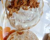 A picture of step 1 of Chicken roll with curd sauce.